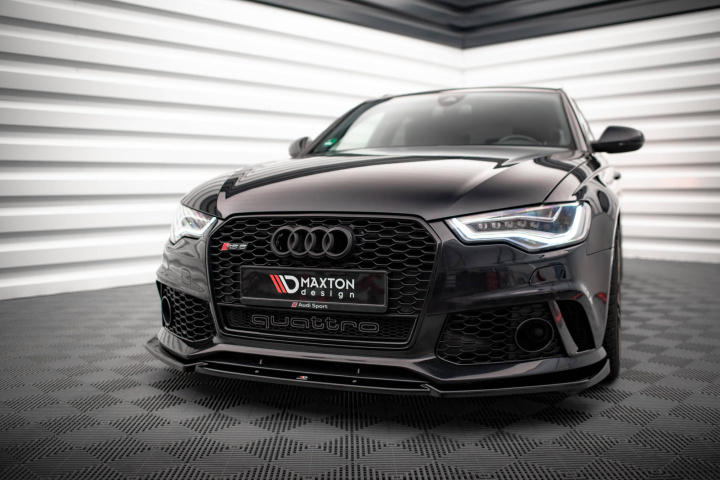Front Splitter Audi A6 Rs6 Look C7 Maxton Design in the group Select car model / Audi / A6 - S6 - RS6 (C7) 2011-2018 / Styling / Front lips at DDESIGN Scandinavia AB (AU-A6-C7-RS6LOOK-FD1G)