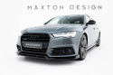 Audi A6 / A6 C7 S-line/ S6 C7 Facelift 2014-2017 Front Splitter V.3 Maxton Design