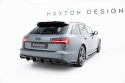 Audi S6 / A6 S-Line / A6 C7 FL 2014-2017 Rear Side Splitters V.3 Maxton Design