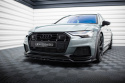 Audi A6 Allroad C8 2018-2023 Front Splitter V.1 Maxton Design