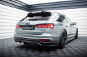 Audi A6 Allroad C8 2018-2023 Central Rear Splitter (with Vertical Bars) V.1 Maxton Design