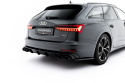 Rear Valance + Exhaust Ends Imitation Audi A6 Sedan / Avant C8 / C8 Facelift Maxton Design