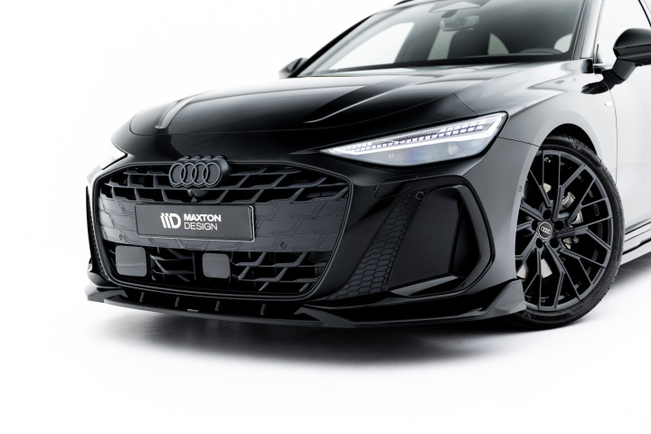 Front Splitter V.2 Audi A6 S-Line C9 in the group Select car model / Audi / A6 - S6- RS6 (C9) 2025+ at DDESIGN Scandinavia AB (AU-A6-C9-SLINE-FD2G)
