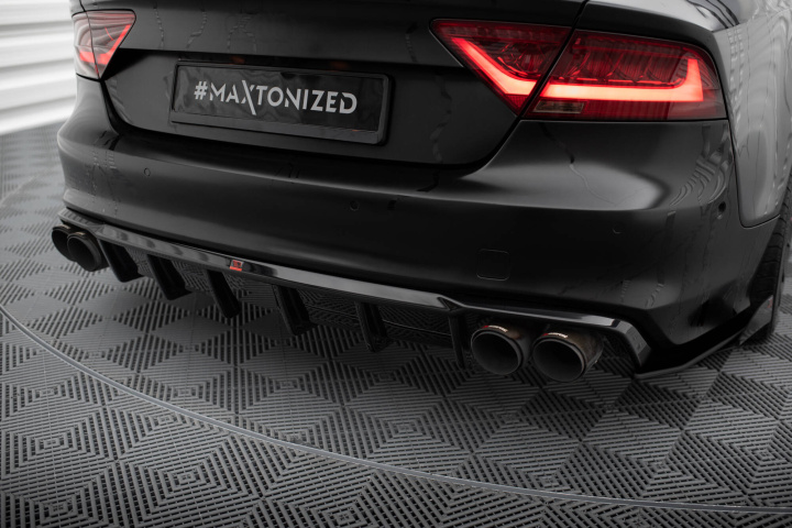 Audi S7 C7 2012-2014 Rear Valance Maxton Design in the group Select car model / Audi / A7 - S7 - RS7 (4G8) 2010-2018 / Styling at DDESIGN Scandinavia AB (AU-A7-C7-SLINE-RS1GOO_OO)