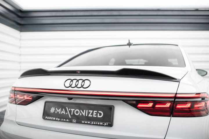 Audi A8 D5 2017-2021 Spoiler Cap 3D V.1 Maxton Design in the group Select car model / Audi / A8 - S8 (D5) 2019+ at DDESIGN Scandinavia AB (AU-A8-D5-CAP1G)