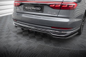 Central Rear Splitter (with Vertical Bars) Audi A8 D5 Maxton Design