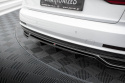 Central Rear Splitter (with Vertical Bars) Audi A8 S-Line D5 Maxton Design