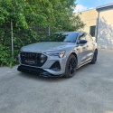 Audi e-Tron S-Line 2018-2022 Front Splitter V.1 Maxton Design