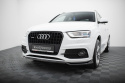 Audi Q3 S-line 8U 2011-2014 Front Splitter V.2 Maxton Design