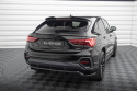 Central Rear Splitter (With Vertical Bars) Audi Q3 Sportback F3 Maxton Design