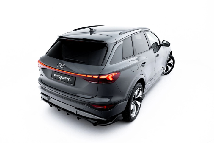 Spoiler Cap Audi Q6 e-tron Standard / S-Line / SQ6 e-tron SUV Mk1 Maxton Design in the group Select car model / Audi / Q6 / SQ6 2023+ at DDESIGN Scandinavia AB (AU-Q6-ETRON-SLINE-1-CAP1G)