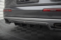 Central Rear Splitter (With Vertical Bars) Audi Q7 Mk2 Maxton Design