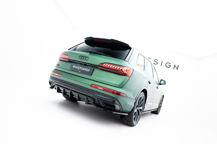 Rear Splitter (with vertical bars) Audi Q7 S-Line Mk2 Facelift in the group Select car model / Audi / Q7 (4M) 2015+ at DDESIGN Scandinavia AB (AU-Q7-2F-SLINE-RD1G-RD2G)