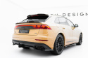 Audi Q8 Mk1 Facelift 2023+ Rear Splitter (with vertical bars) Maxton Design