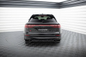 Audi SQ8 / Q8 S-Line Mk1 Facelift 2023+ Central Rear Splitter (With Vertical Bars) V.1 Maxton Design