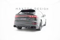Audi SQ8 / Q8 S-Line Mk1 Facelift 2023+ Rear Splitter (with vertical bars) V.2 Maxton Design