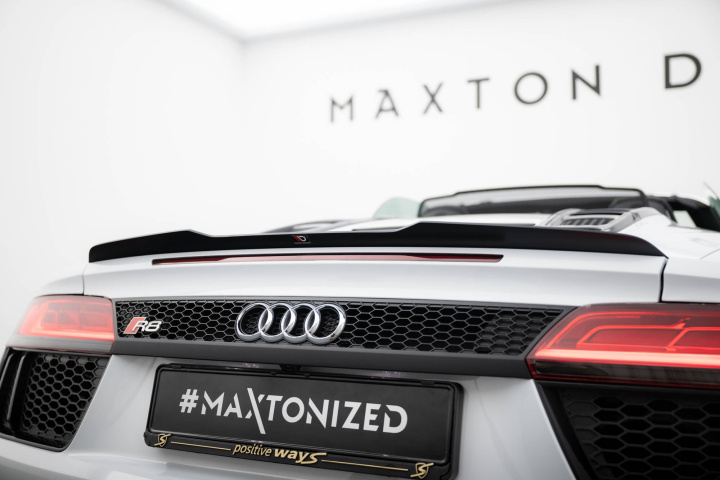 Audi R8 Spyder Mk2 2015-2018 Spoiler Cap Maxton Design in the group Select car model / Audi / R8 2006+ / Styling at DDESIGN Scandinavia AB (AU-R8-2-SP-CAP1G)
