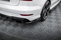 Audi RS3 8V 2017-2020 Rear Side Splitters V.3 Sedan Facelift Maxton Design
