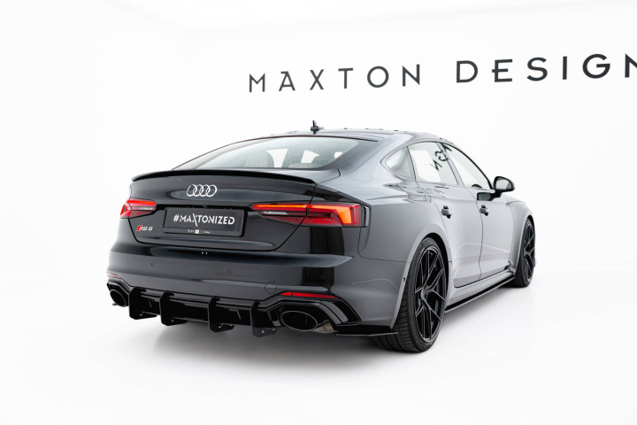 Audi RS5 F5 2017+ Rear Diffuser V.2 Coupe / Sportback Maxton Design in the group Select car model / Audi / A5 - S5 - RS5 (F5) 2016+ / Styling at DDESIGN Scandinavia AB (AU-RS5-2-CNC-RS2A)