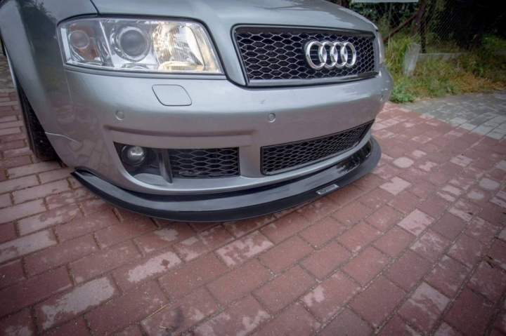 Audi RS6 C5 2002-2004 Hybrid Front Splitter Maxton Design in the group Select car model / Audi / A6 - S6 - RS6 (C5) 1997-2004 / Styling at DDESIGN Scandinavia AB (AU-RS6-C5-FD1G-CNCA)