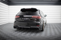 Audi A3 S-Line Sportback 8V Facelift 2016-2020 Diffuser (Single side exhaust version) Rear Valance Maxton Design