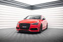 Front Bumper Wings (Canards) Audi S3 / A3 S-Line 8v Sedan / Cabrio Maxton Design