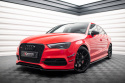 Front Bumper Wings (Canards) Audi S3 / A3 S-Line 8v Sedan / Cabrio Maxton Design