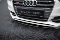 Audi A3 S-Line / S3 Sportback / Hatchback 8V 2013-2016 Front Splitter V.2 Maxton Design