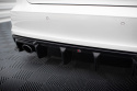 Audi A3 S-Line Sportback 8V 2013-2016 Rear Valance (Version with single exhaust tips on one side) Maxton Design