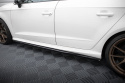 Audi A3 S-Line / S3 Sportback / Hatchback 8V 2013-2020 Side Skirts Diffusers V.1 Maxton Design