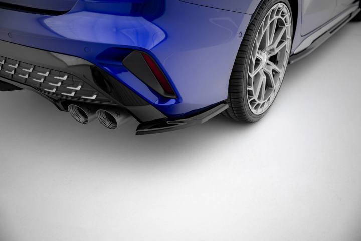 Audi S3 Sedan 8Y Facelift 2024+ Rear Side Splitters V.1 Maxton Design in the group Select car model / Audi / A3 - S3 - RS3 (8Y) 2020+ / Styling at DDESIGN Scandinavia AB (AU-S3-8YF-S-RSD1G)