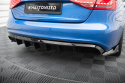 Audi A4 S-Line Sedan / Avant B8 2008-2011 Rear Valance (Version with dual exhaust tips on one side) Maxton Design