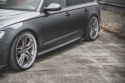 Audi S6 / A6 S-Line C7 2014-2017 Side Skirts Extensions Maxton Design