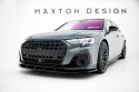 Audi S8 / A8 S-Line D5 Facelift 2021+ Front Splitter V.1 Maxton Design
