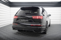 Central Rear Splitter (With Vertical Bars) Audi SQ7 Mk2 2016-2019 Maxton Design