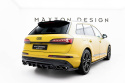Audi SQ7 Mk2 (4M) Facelift 2019-2023 Rear Splitter (with vertical bars) Maxton Design