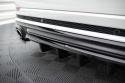 Central Rear Splitter (With Vertical Bars) Audi SQ8 Mk1 2019-2023 Maxton Design