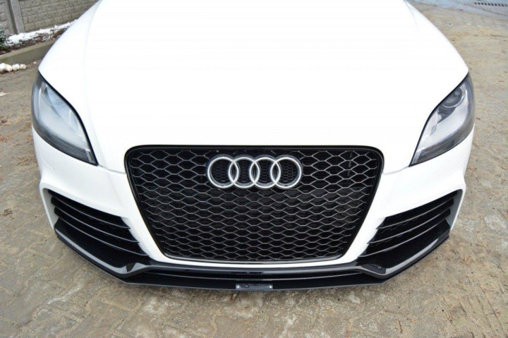 Audi TTRS 8J 2009-2014 Racing Front Splitter V.1 Maxton Design in the group Select car model / Audi / TT (8J) 2006-2014 & TT (8S) 2014+ / Styling at DDESIGN Scandinavia AB (AU-TT-2-RS-CNC-FD1A)