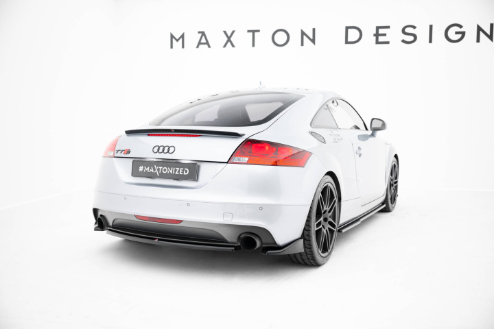 Audi TT S-Line 8J Facelift 2006-2013 Central Rear Splitter for Maxton Design in the group Select car model / Audi / TT (8J) 2006-2014 & TT (8S) 2014+ / Styling at DDESIGN Scandinavia AB (AU-TT-2-SLINE-RD1G)