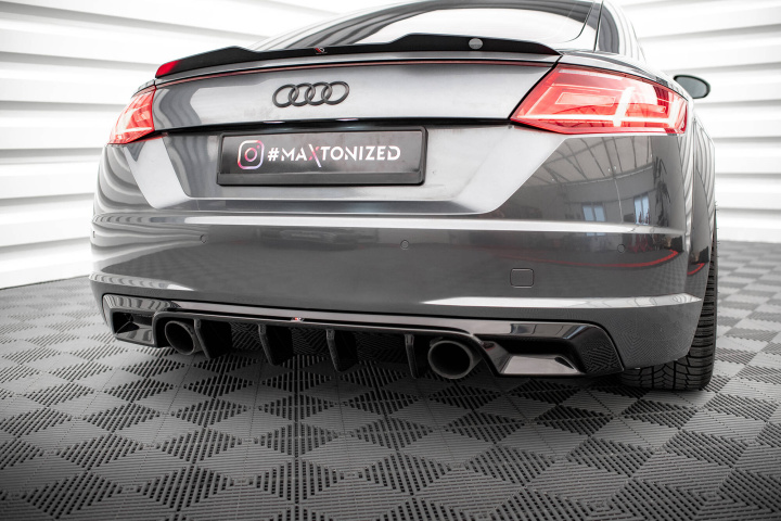 Audi TT S-Line 8S 2014-2018 Diffuser Maxton Design in the group Select car model / Audi / TT (8J) 2006-2014 & TT (8S) 2014+ / Styling at DDESIGN Scandinavia AB (AU-TT-3-SLINE-RS1G)