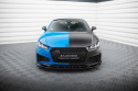 Audi TT S 8S Facelift 2018-2023 Front Splitter V.1 Maxton Design