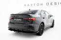 Audi A3 Sedan 8Y 2020-2024 Street Pro Rear Diffuser + Flaps Maxton Design