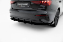 Audi A3 Sedan 8Y 2020-2024 Street Pro Rear Diffuser + Flaps Maxton Design