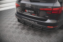 Audi A4 B9 2015- 2019 Street Pro Rear Diffuser Red Maxton Design