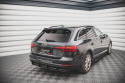 Audi A4 B9 2015- 2019 Street Pro Rear Diffuser Red Maxton Design