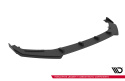 Audi A5 F5 Facelift 2019-2024 Street Pro Front Splitter + Flaps Black-Red + Gloss Flaps Maxton Design