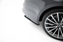 Audi A5 F5 Facelift 2019-2024 Street Pro Rear Diffuser Black-Red Maxton Design