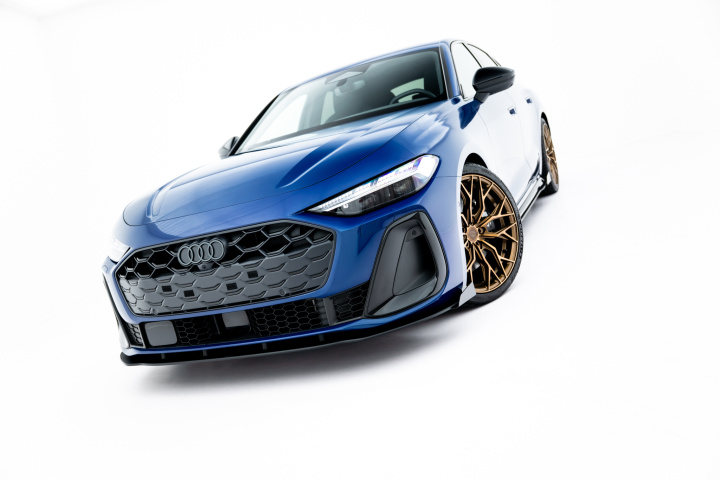 Street Pro Front Splitter + Flaps Audi A5 S-Line / S5 Sedan / Avant B10 in the group Select car model / Audi / A5 - S5 - RS5 (B10) 2024+ at DDESIGN Scandinavia AB (AUA53SLINECNC-FD1BRBFSF1G)