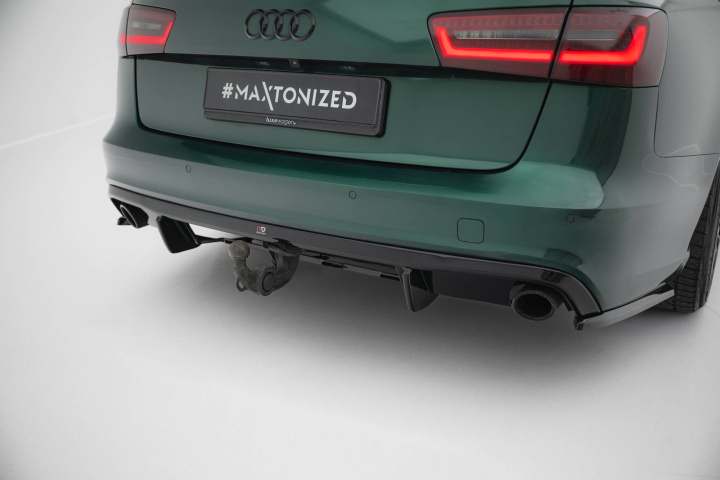 Audi A6 S-line Avant C7 2011-2014 Rear Valance Maxton Design in the group Select car model / Audi / A6 - S6 - RS6 (C7) 2011-2018 / Styling at DDESIGN Scandinavia AB (AUA6C7SLINEAVRS1GOORS1RG)