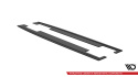 Audi A7 (RS7 Look) C7 2010-2014 Street Pro Side Skirts Diffusers Black-Red Maxton Design